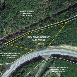 DVN Development Idyllic location George Washington National Forest